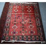 A small Persian Shiraz rug