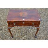 A 19th century walnut lowboy