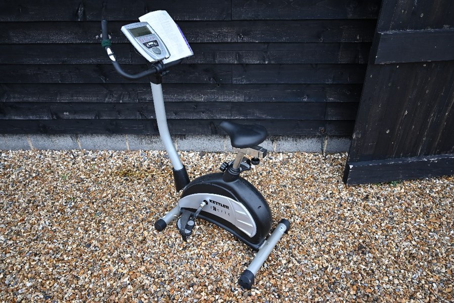 A Kettler Apollo exercise bike