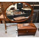 Stationery box and dressing table mirror