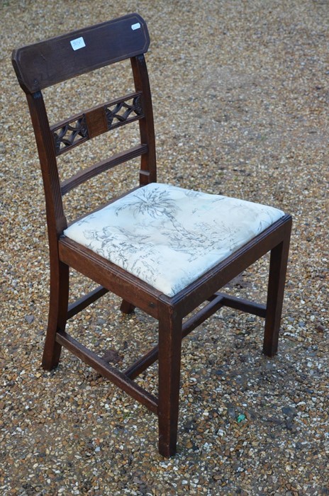 A pair of 19th century country chairs to/w a tilt-top occasional table (3) - Image 3 of 3