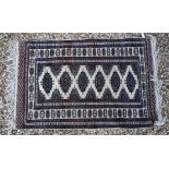 A Persian Turkoman rug