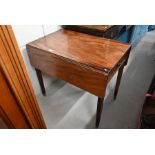 A 19th century mahogany Pembroke table