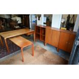 A 1960s/70s Danish teak desk