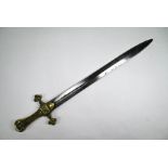 A Victorian bandsman's sword