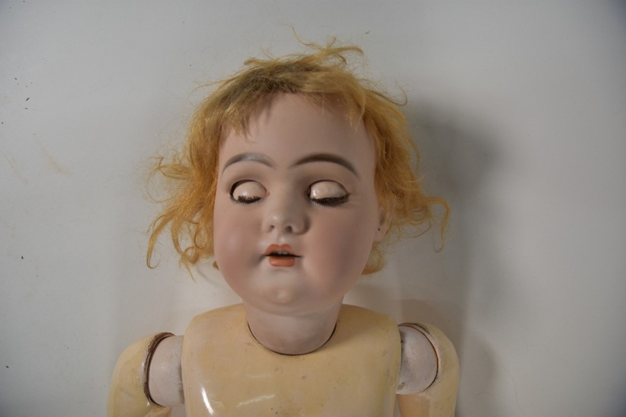 A large Simon & Halbeig SH1079 14 bisque-headed girl doll - Image 11 of 17