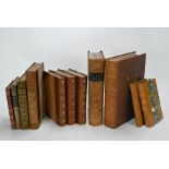 Collection of eleven various 18th and 19th century books