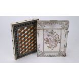 Two decorative card cases