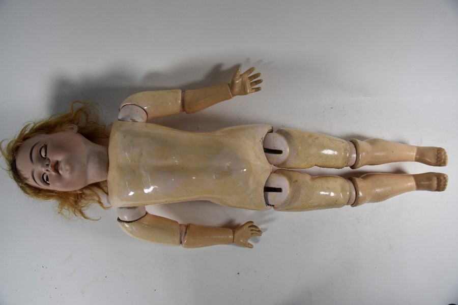 A large Simon & Halbeig SH1079 14 bisque-headed girl doll - Image 3 of 17