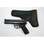 A Webley & Scott Ltd 1925 patent Webley 'Senior' .22 air pistol