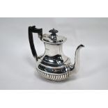 Victorian silver coffee pot