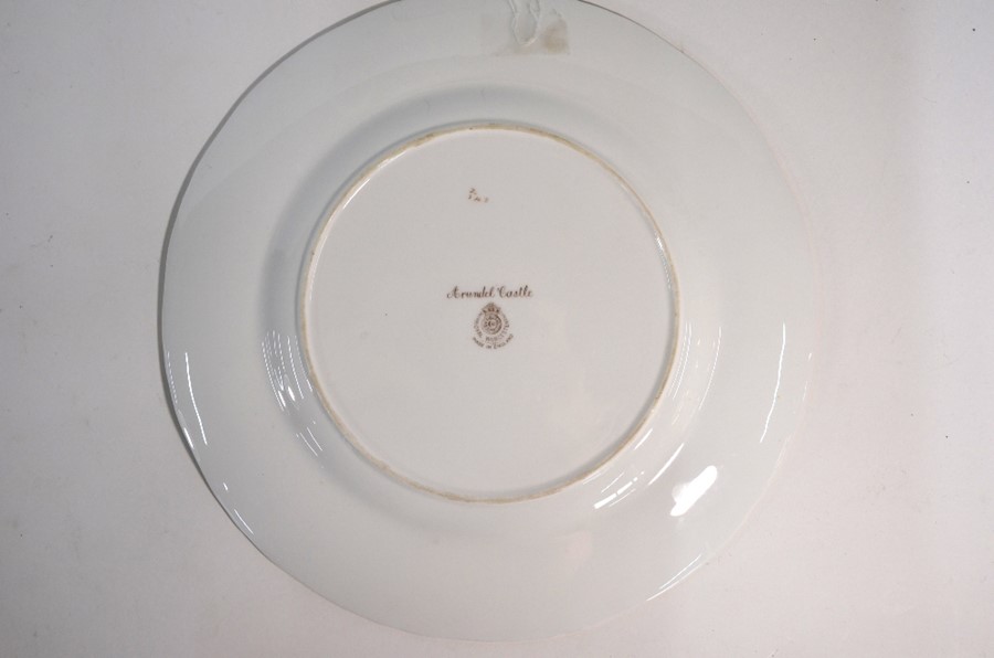Royal Worcester cabinet plate, Arundel Castle - Image 4 of 4