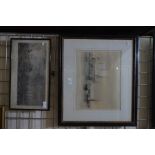 Six various naval lithographs/prints