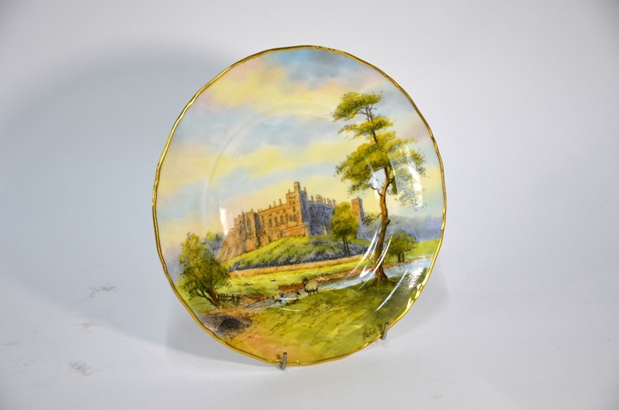 Royal Worcester cabinet plate, Arundel Castle - Image 2 of 4