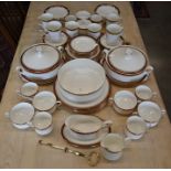 A Royal Albert Paragon china 'Holyrood' pattern dinner/tea service