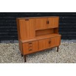 A 1960s/70s G Plan (?) teak sideboard/dresser