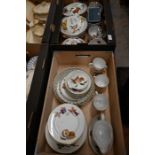 A quantity of Royal Worcester Evesham table wares