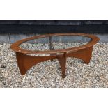 A 1960s/70s G-Plan teak 'astro' coffee table