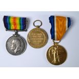 Three WWI medals (3)
