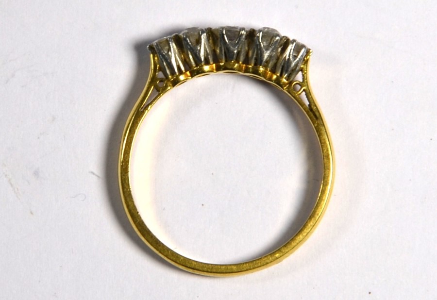 WITHDRAWN A five-stone diamond ring - Image 5 of 5