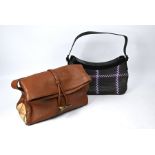 Burberry handbag and Aquascutum handbag