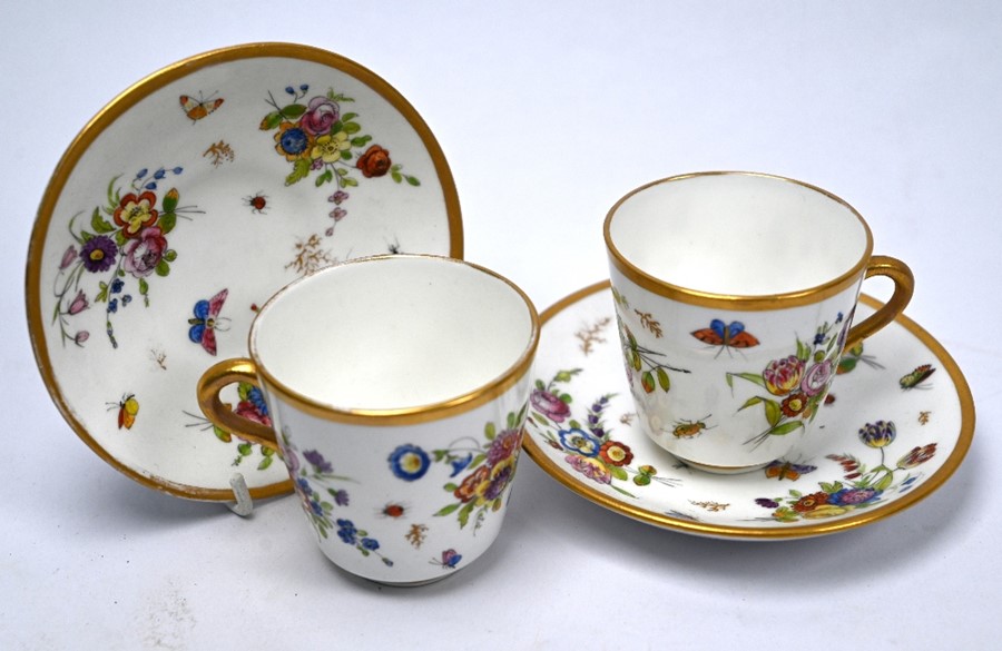 A china coffee set for two - Image 6 of 8