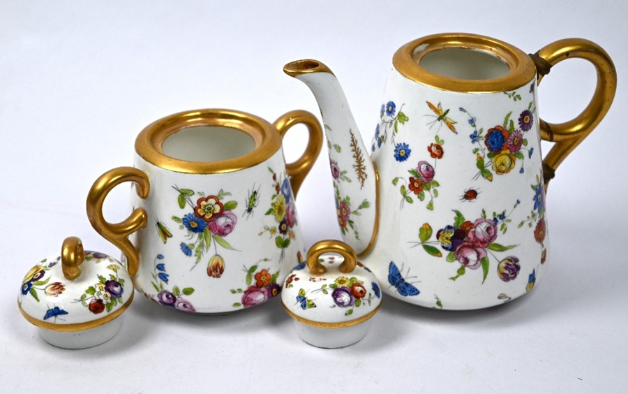 A china coffee set for two - Image 7 of 8