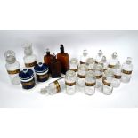 Collection of jars and bottles