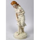 Victorian Royal Worcester female figure