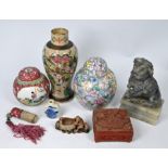 A collection of 19th century and later Chinese ceramics and decorative objects (box)