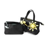 Two Radley black fashion handbags