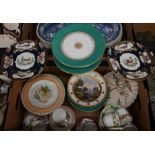 A Meissen cup and saucer and other items