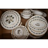 A Royal Worcester 'Bernina' pattern dinner service