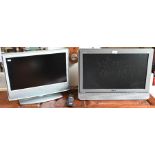 Two Sony Bravia LCD televisions