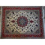 A contemporary Persian Tabriz rug, 198 cm x 152 cm