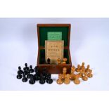 Jaques & Son, London, a 19th century Staunton chessmen set