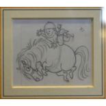 Norman Thelwell (1923-2004) - pencil