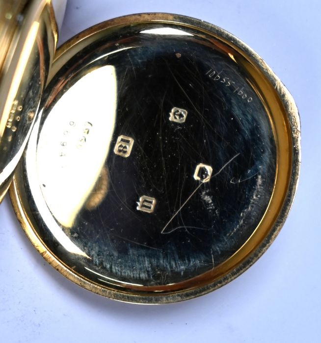 18ct gold pocket watch - Image 3 of 5