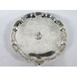 Silver letter-salver