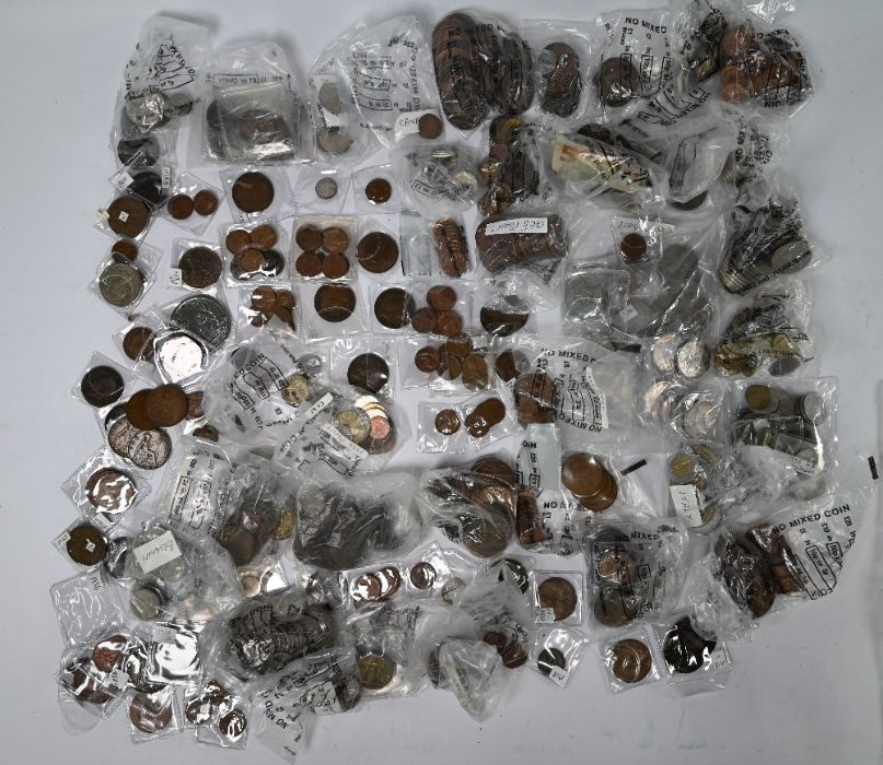 A large quantity of Victorian and (mostly) later coinage - Image 5 of 6