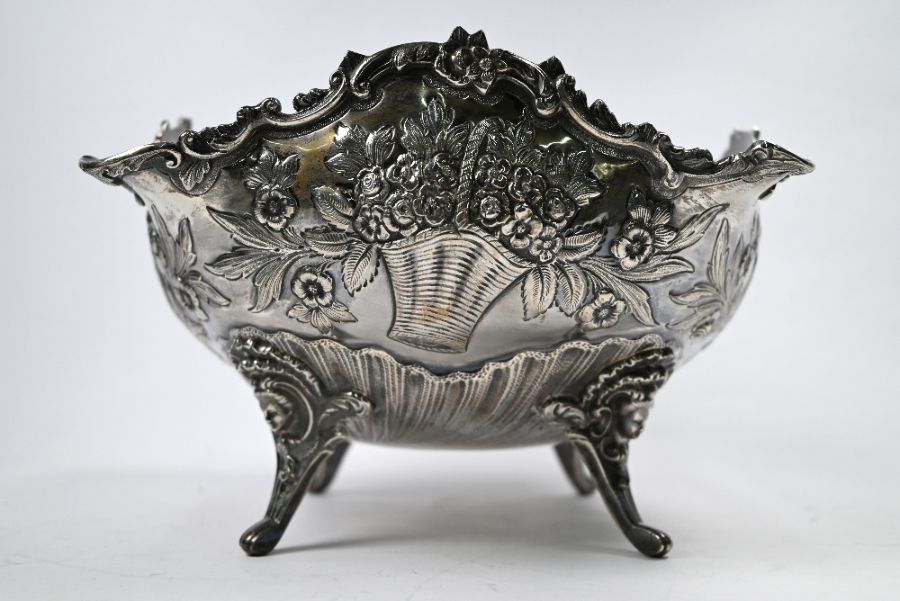 Late Victorian silver bowl - Image 6 of 6