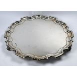 Heavy quality silver salver