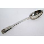 Victorian Scottish silver stuffing spoon