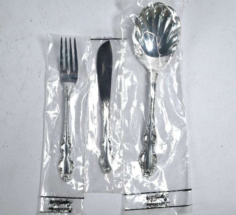 US canteen of electroplated flatware and cutlery - Image 3 of 3