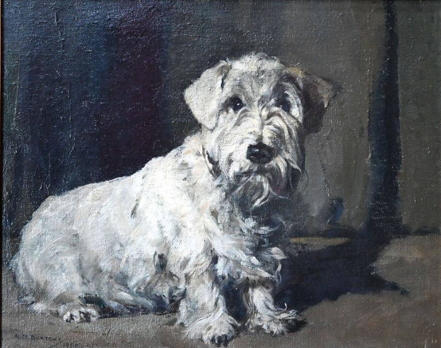 A M Burton - oil on canvas