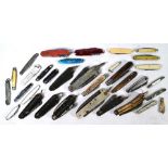 Collection of sailor's pocket-knives