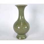 A 19th century Chinese celadon mark with Chenghua mark. 24 cm high