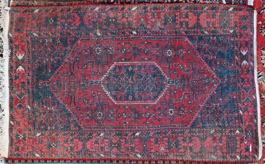A Persian Bidjar rug, 210 cm x 135 cm - Image 2 of 2