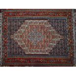 A fine Persian Seneh Kelim rug