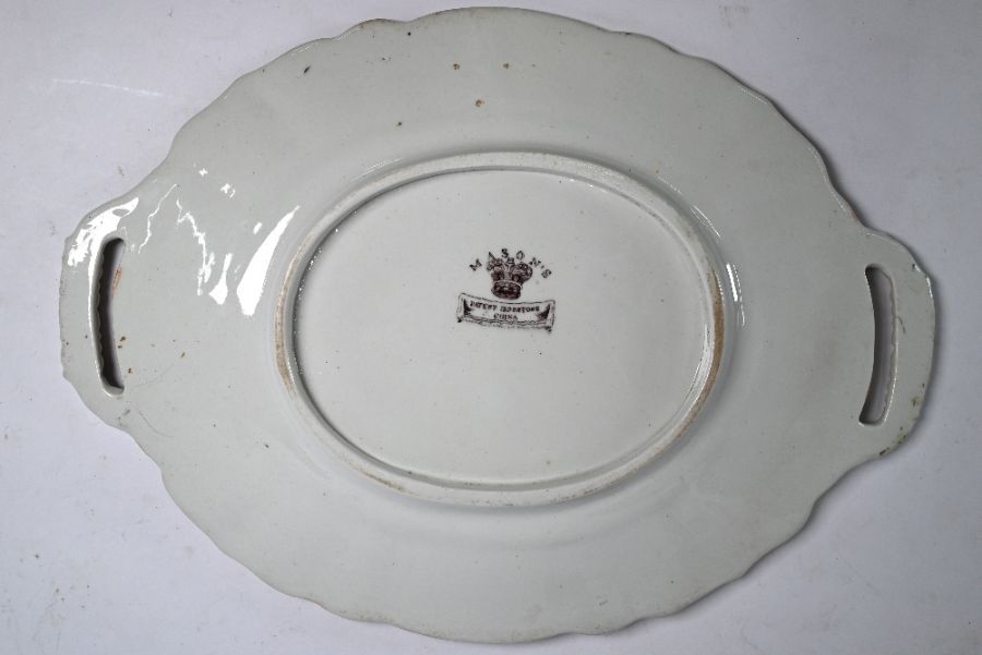 Early 19th century Mason's Ironstone oval soup tureen, cover and stand - Image 3 of 3